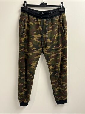 🤯5 for $20🤯 Pull&Bear Camo Drawstring Joggers - Green & Brown